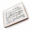 Fridge Magnets Beech Wood with Sayings (Enjoy the Little Things)