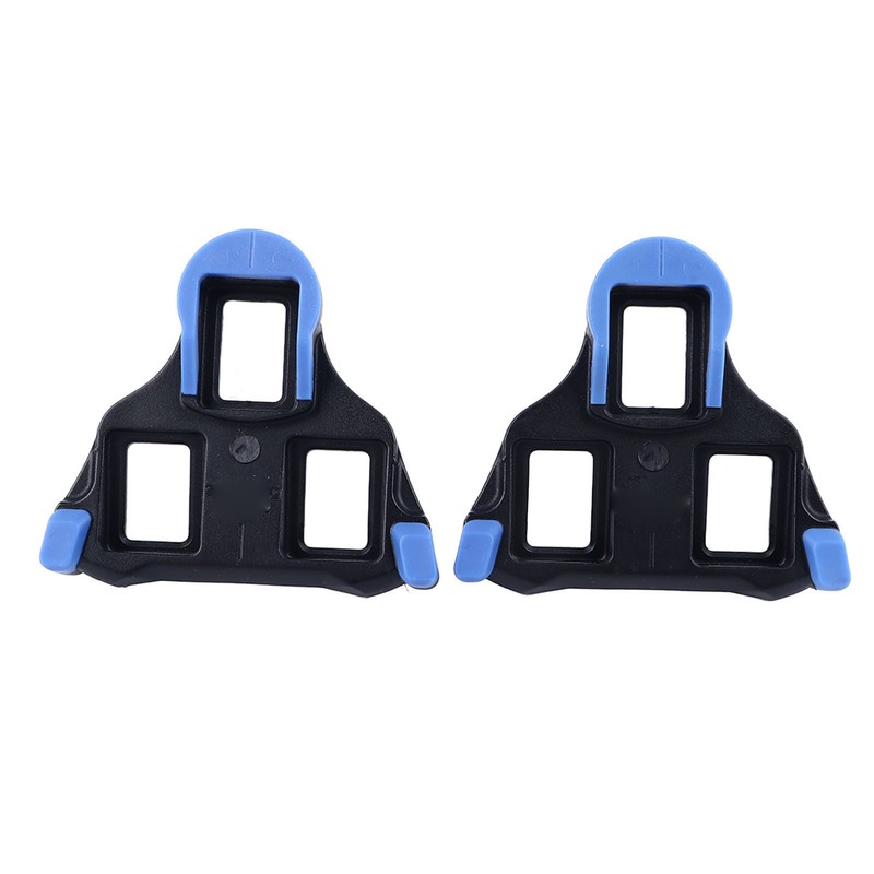 Bicycle Cleats Enhance Stability Grip Foot Pedal Self Locking Tabs