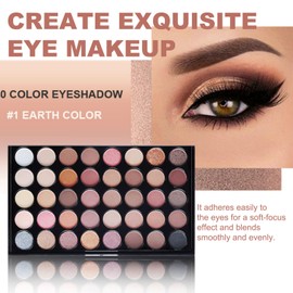 Hinourisha All-in-one Makeup Set Gift, Make up Sets for Women, Make-up Set Portable Travel Kit for Girls Women, for Various Makeup Styles include Primer Eyeshadow palette Foundation Full Coverage