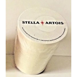 Stella Artois STAR Art Series Round Beer Coasters 4" - 125 Pack SEALED (Z)