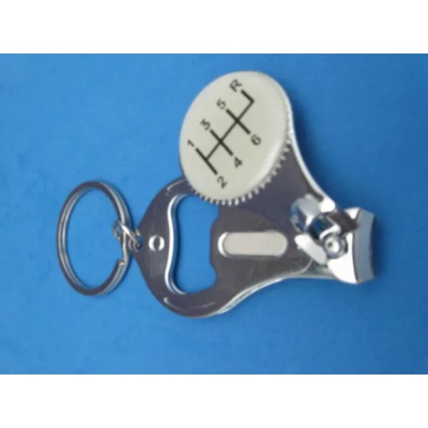 Unbranded 6 SPEED PATTERN #2 KEY RING NAIL CLIPPER BOTTLE
