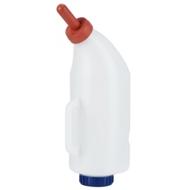 4L Calf Milk Bottle with Handle Detachable Nipple Feeding Equipment Livestock Accessory