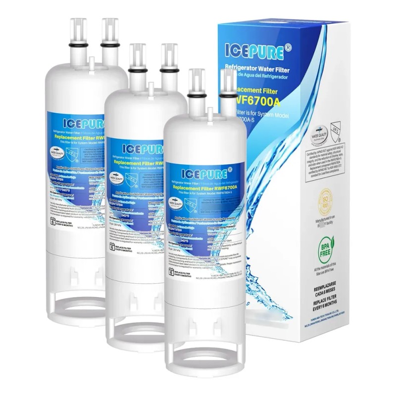 Filtro De Agua Para Refrigerador Compatible Elimina Impureza