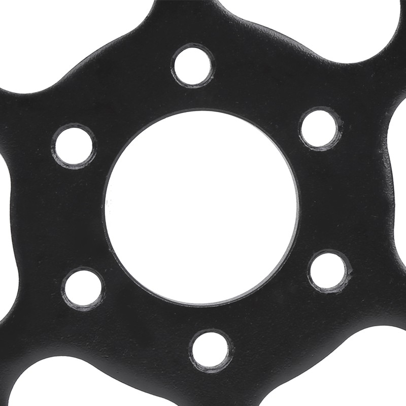 428 37 Teeth 6Pcs Holes Steel Rear Sprocket Electric Bicycle