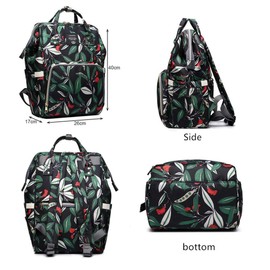 Camo Diaper Bag Backpack Multi-Function Diaper Bag for Baby Care Essentials Waterproof Travel Baby Bag for Mom Dad
