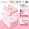 Modelones Mini UV Light for Gel Nails, Small Cure Lamp,