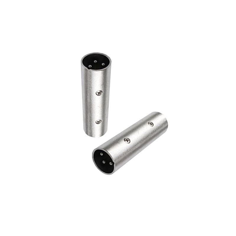 Voluty Tek XLR Male to 3 Pin XLR Microphone Adapter