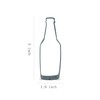 Keewah Beer Bottle Cookie Cutter, 5 x 1.6 inch, Stainless