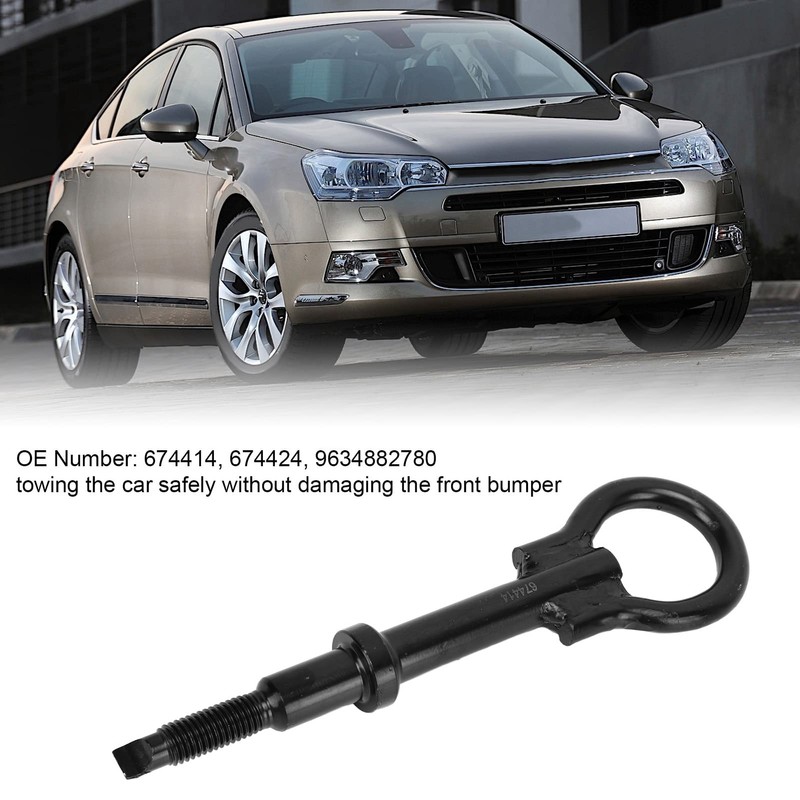 Ausla Tow Hook Tow Bar Alloy Steel Eyelet Retaining Ring