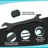 DURATECH Super-Thin Open End Wrench Set, SAE, 8-Piece,1/4" to 1-1/16",
