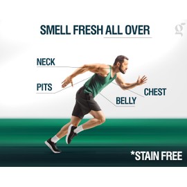 Set of 2 -Aluminum Free Whole Body Deodorant Spray by Gymati - Men + Women | Travel Size 3.4 Oz | 24H Ultimate Odor Protection | Sweat-Resistant | Plant-Based & Vegan | Made In USA / 100 ml