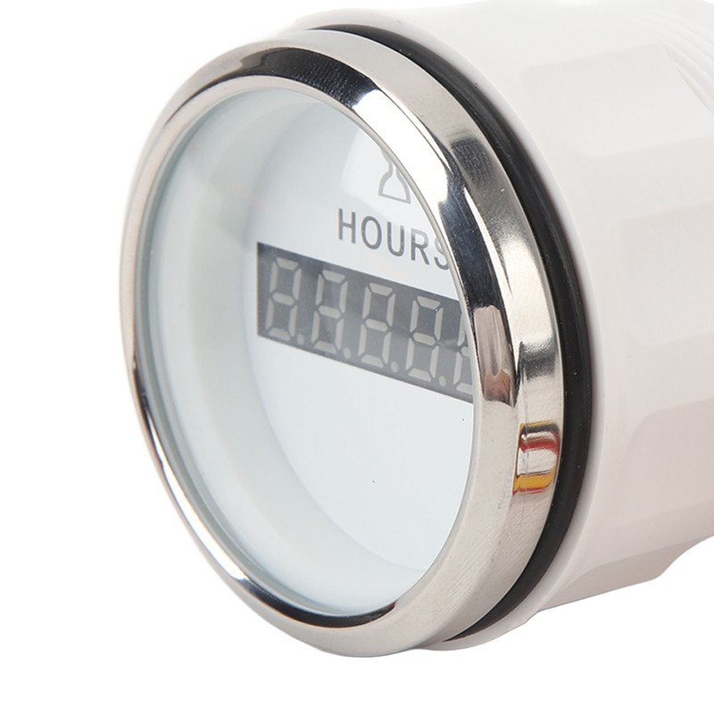 DC 9‑32V 52MM Boat Round Digital Hour Meter High Precise