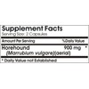 Horehound 900mg ~ 90 Capsules - No Additives ~ Naturetition