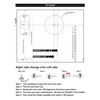 Polar Tangro Privacy Indicator Handle Door Lock - Occupied Door