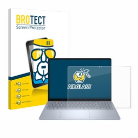 BROTECT Schutzglas für Dell 16 Plus-2-in-1 DB06250 Schutzfolie Panzer Folie Glas [Extrem Kratzfest 9H, Anti-Fingerprint, Ultra-Transparent]