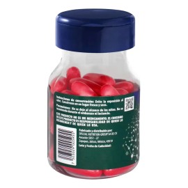 Ácido Glutámico, Vitamina B, Zinc, Omega 3, 30 Cápsulas De 1 Sabor Sin Sabor                                                                          