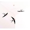 3 Swallow Hanging Mobile - 20 Inches - Premium-Grade Cardstock