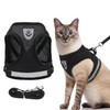 DOXLIO Correa Gato, Arnés y Correa para Gatos, Ajustable Transpirable
