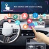 SXCY 4PCS for 2026 Genesis GV70 Screen Protector [GPS+AC] for