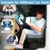 Samsace Ergonomic Memory Foam Seat Cushion for Truck Drivers, Office