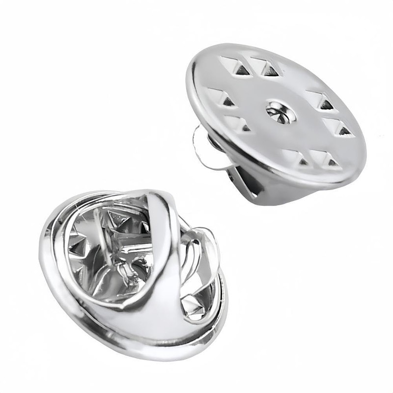 JIANYI 50 Pieces Lapel Butterfly Clutch Pin Backs - Metal