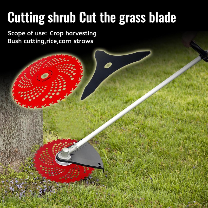 9 Inch 36T Carbide Tipped Brush Cutter Blade & 10