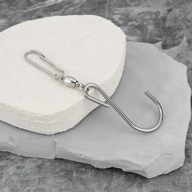 Be In Your Mind 15 PCs Stainless Steel Swivel Hook