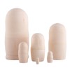 Unpainted Russian Dolls 6 Unpainted Matryoshka Dolls Handmade in Russia