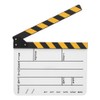 30x25CM Acrylic Movie Clapperboard Professional Director Action Clap Film Photography