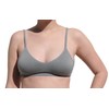 Anemone Women's Seamless V-Neck Padded Bralette with Adjustable Straps (One