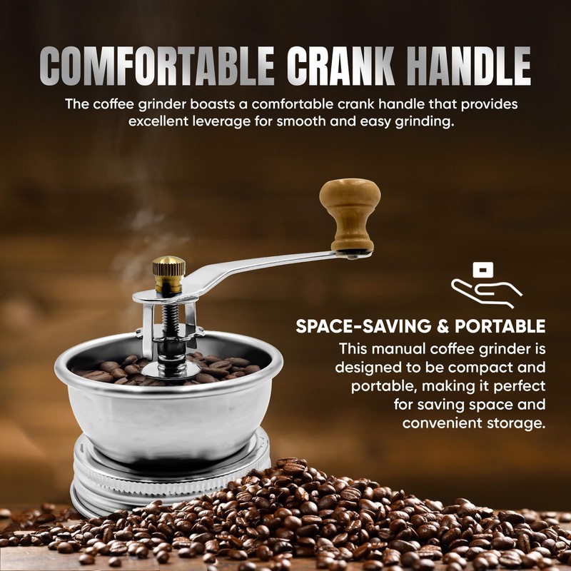 Stainless Steel Coffee Grinder Lid Attachment for Regular Mouth Mason