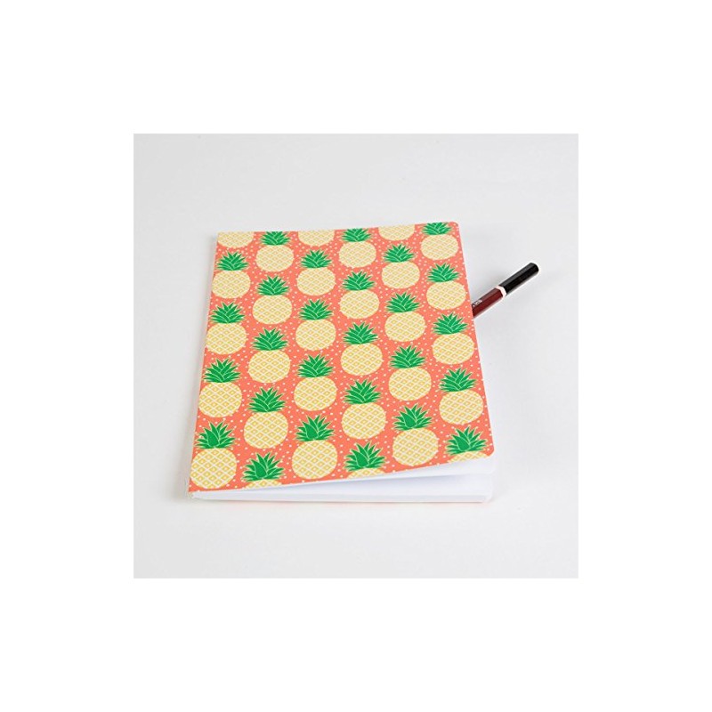 Tropical Summer Pineapple A5 Notebook Sass & Belle