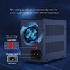 DC Power Supply, Variable Power Supply with Output Button, USB
