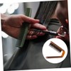 IWOWHERO Collapsible Travel Bristle Hair Brush Portable Dual-use Comb for