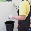 ToolSpace Precision plastering trowel made of stainless steel with rubberised