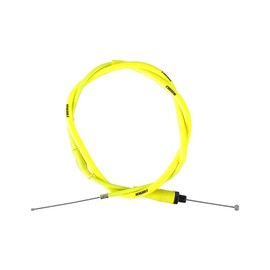 NIBBI Replacement Throttle Cable Motorcycle Throttle Cable 102.5cm Adjustable Throttle Cable 118.5cm For NC engine YAMAHA HONDA SUZUKI SSR APOLLO Mini Bike Pit Bike Motorcross (yellow)