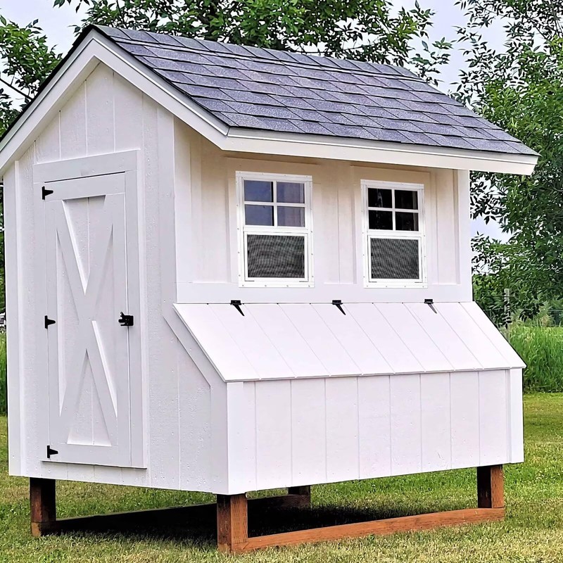 COLORPAPA 2 Pack Shed Windows,12" x 18" Small Sliding Windows,Flush