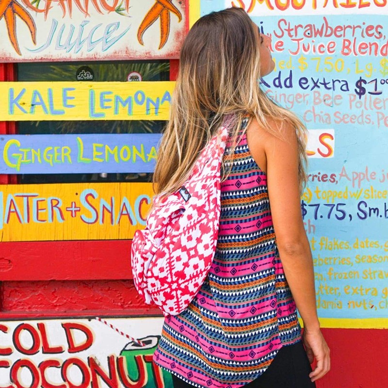 KAVU Original Rope Sling Pack with Adjustable Rope Shoulder Strap,