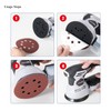 Secwell Pack of 20 Sandpaper 180 mm Velcro Sanding Discs