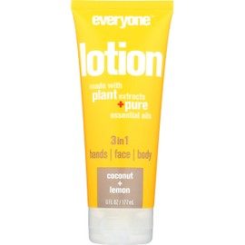 Everyone 3 In 1 Lotion Coconut Plus Lemon, 6 Oz