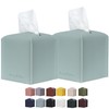 Connsole Casa Premium PU Leather Tissue Box Holder - Elegant