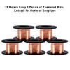 5pcs 0.1mm Enamelled Wire Copper Winding Wire Enamelled Repair Wire