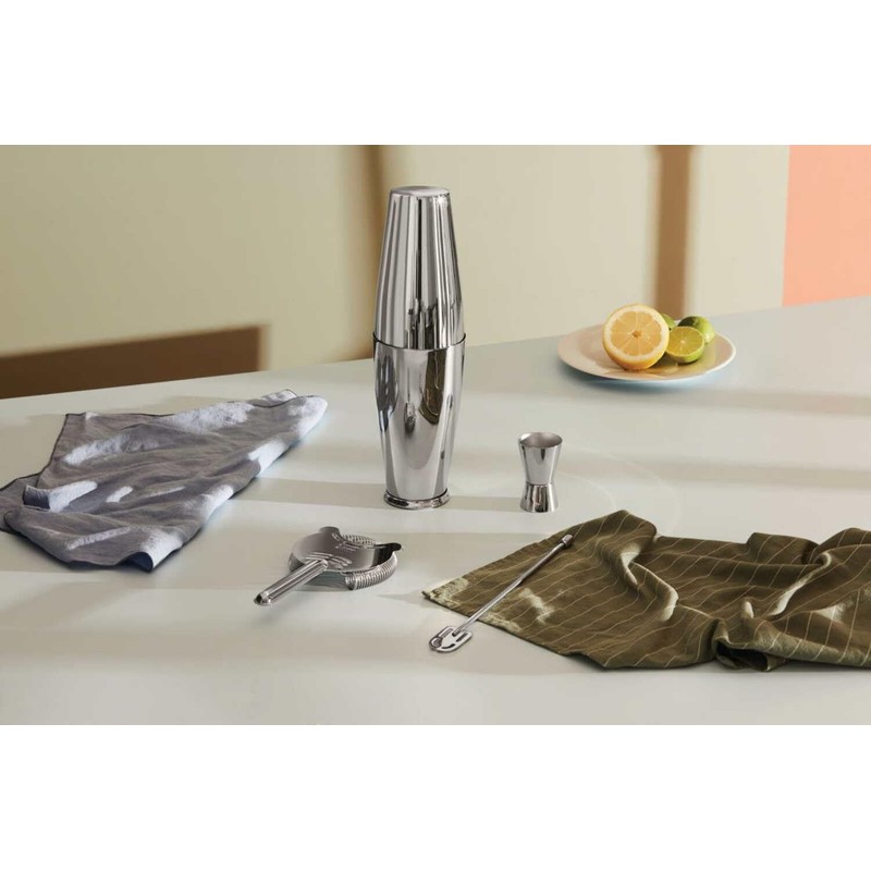 American or "Boston" Shaker in 18/10 Stainless Steel