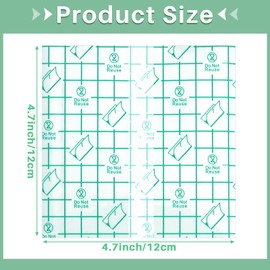 Lothee 40 Pcs Thigh Lift Tape Cellulite Adhesive Waterproof Body Lifting Tape for Saggy Skin Tummy Arms Inner Leg for Beauty Women(Curved Edge,4.72 x 4.72 Inch)