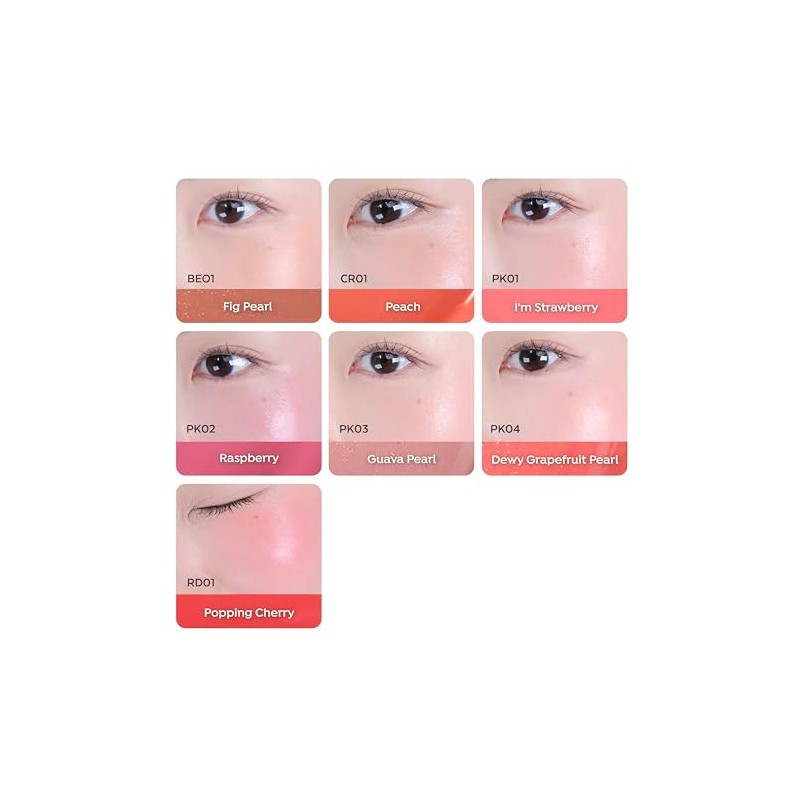 APIEU JUICY-PANG WATER BLUSHER (CR01 - Melocotón) - Rubor líquido