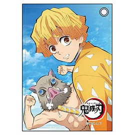 Demon Slayer Synthetic Leather Pass Case, Zenitsu Agatsuma & Inosuke Hashibira