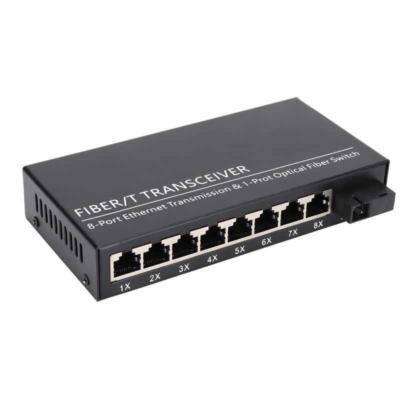 Ethernet Media Converter Dual Interface RJ45 10 / 100 /