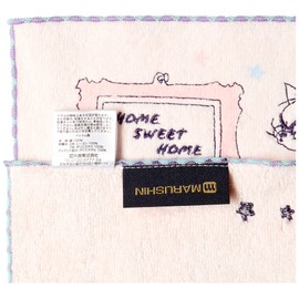 Marushin 4105021800 Mini Towel, Tom and Jerry, Sweet Home Pink