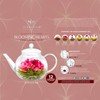 Teabloom Heart-Shaped Flowering Teas – 12 Assorted Blooming Tea Flowers