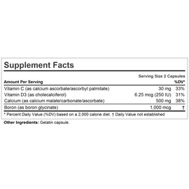 Andrew Lessman Calcium Intensive Care - 180 Capsules - Maintains Healthy Bone and Skeletal Tissues. Vitamin D & Boron. Ultra-Fine, Highly Absorbable Powder in Easy-to-Swallow Capsule. No Additives.
